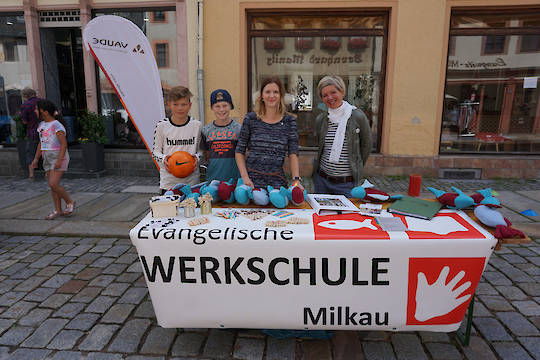 Spendenübergabe Mittweida Maria Köhler